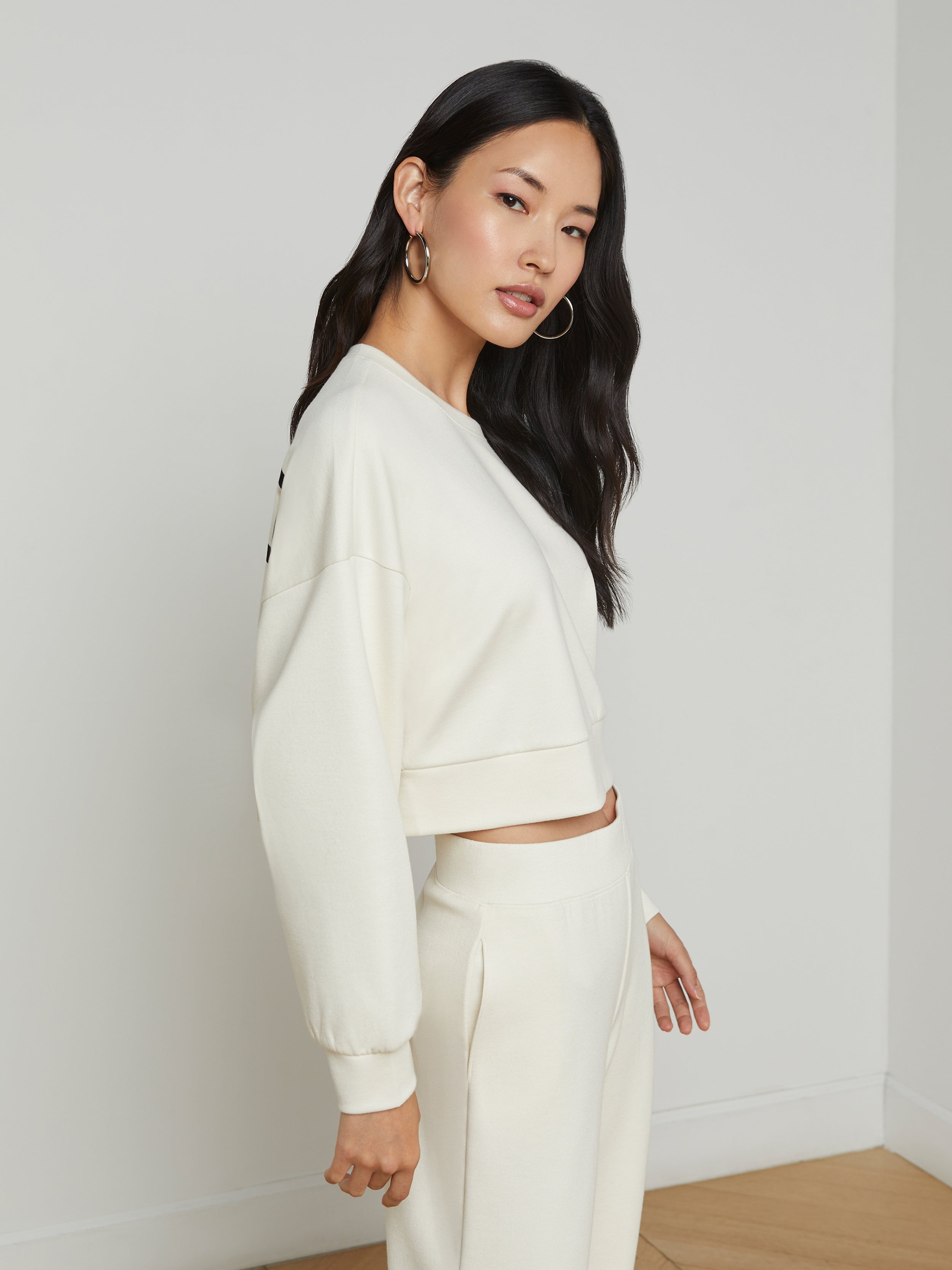 Luvia Cropped Sweatshirt - 6