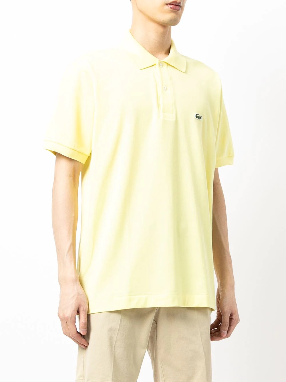 logo-embroidered polo shirt - 3