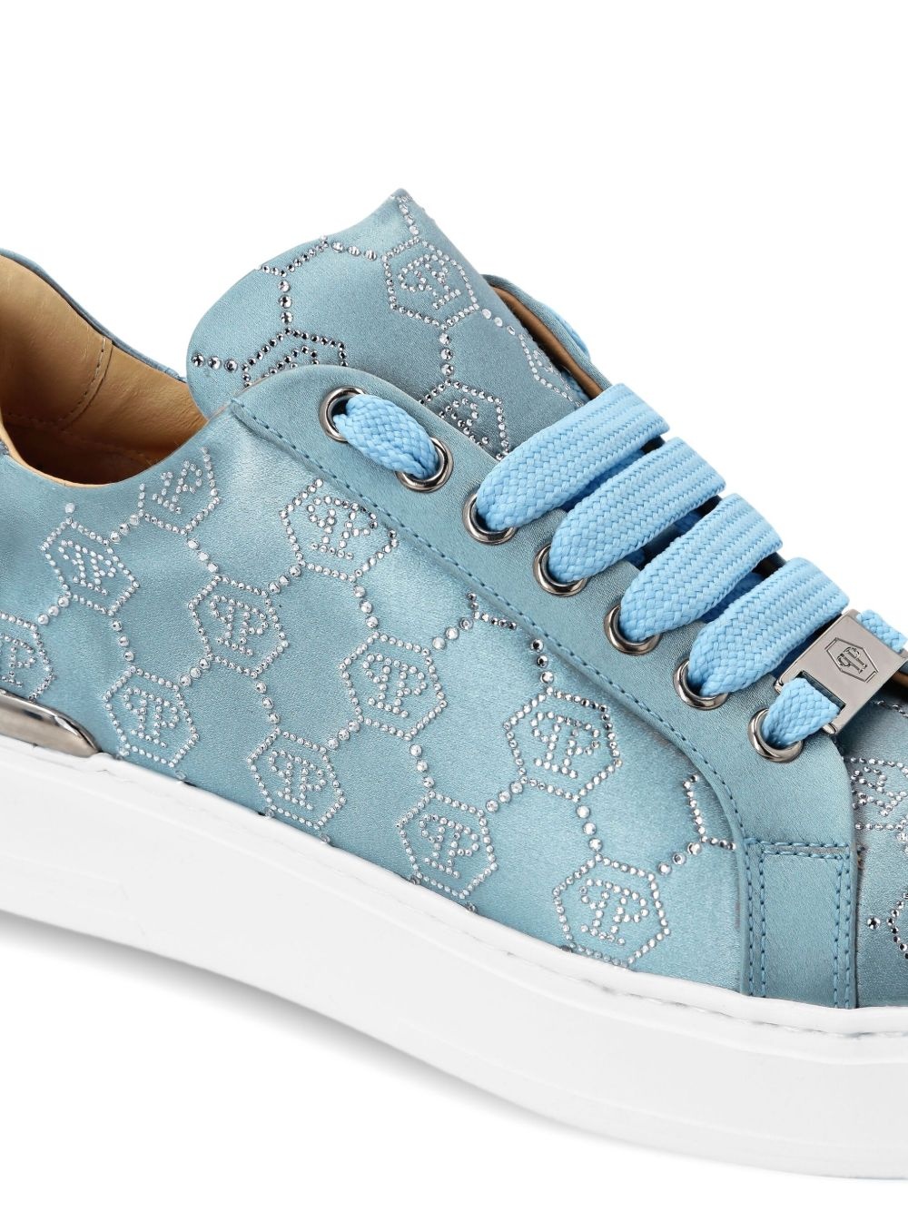 monogram-embellished sneakers - 4