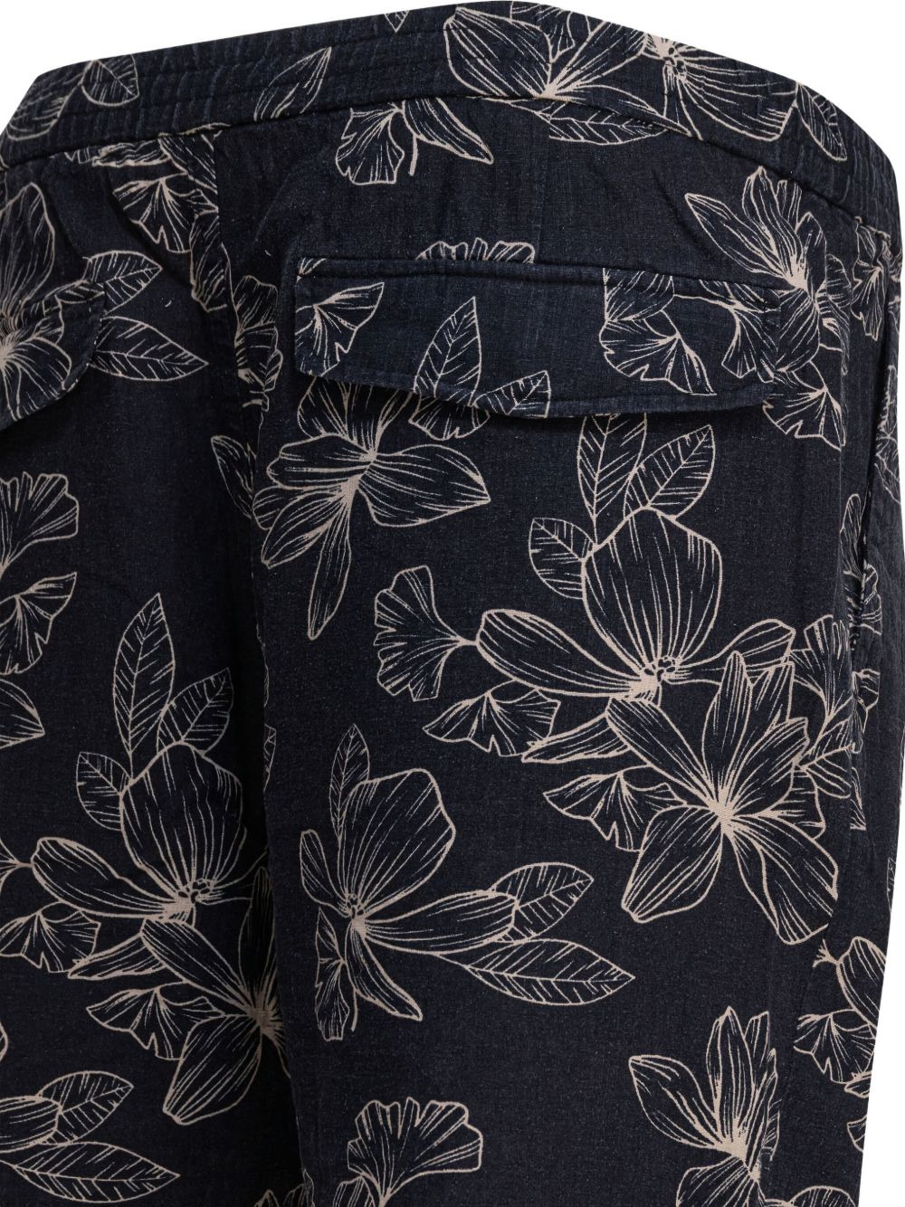 floral-print shorts - 4