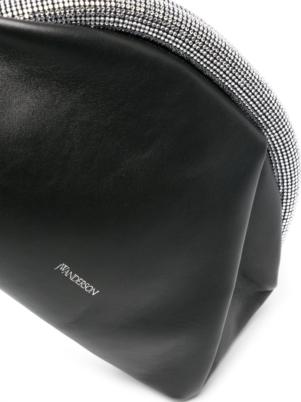 Bumper leather clutch bag - 4