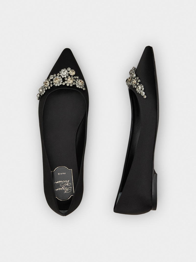 Efflorescence Ballerinas in satin 4