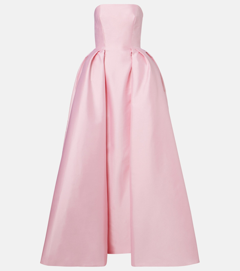 Strapless bustier gown 1