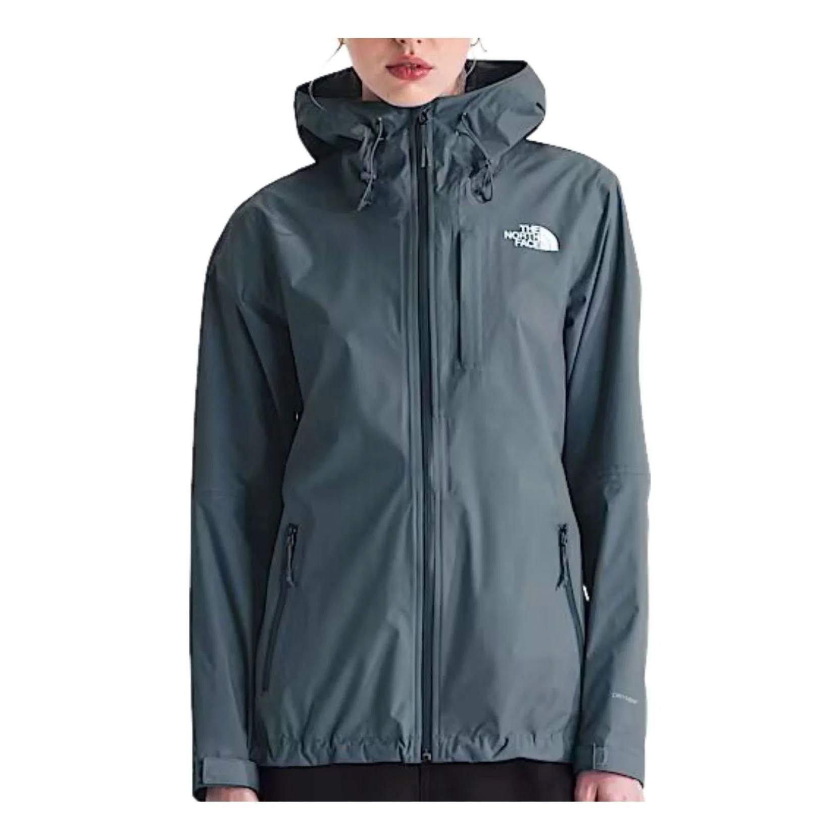 (WMNS) THE NORTH FACE Alta Vista Rain Jacket 'Granite Grey' NF0A8BK90U3 - 1