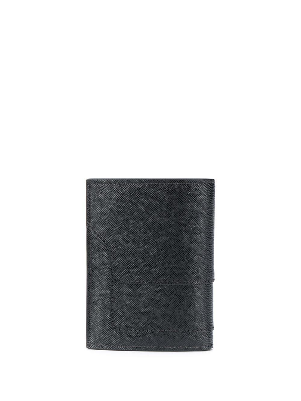 logo-print leather bi-fold wallet - 2