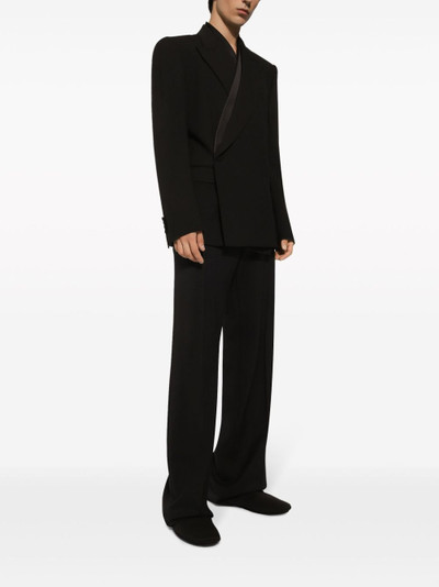 Dolce & Gabbana straight-leg wool trousers outlook