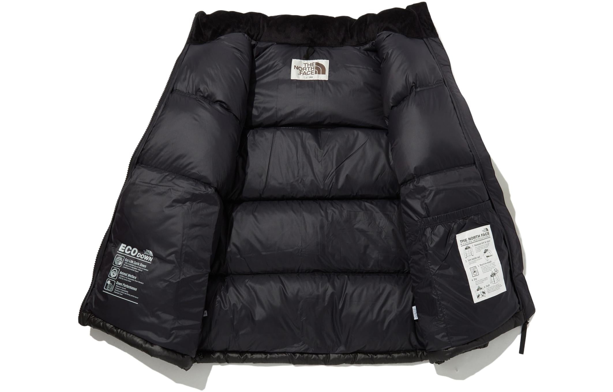 The North Face White Label Novelty Nuptse Down Jacket Asia Sizing 'Black' NJ1DP62J - 2
