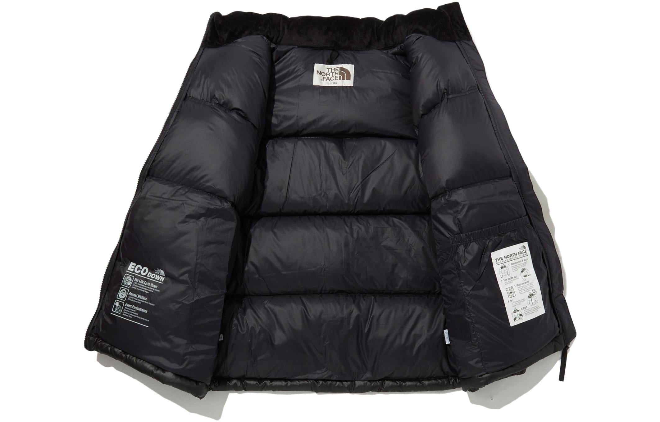 The North Face White Label Novelty Nuptse Down Jacket Asia Sizing 'Black' NJ1DP62J - 3