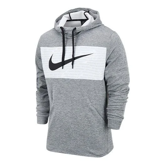 Men's Nike Therma Pullover Gray CZ4344-063 - 1