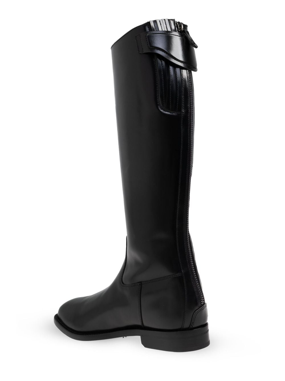 leather knee-high boots - 5