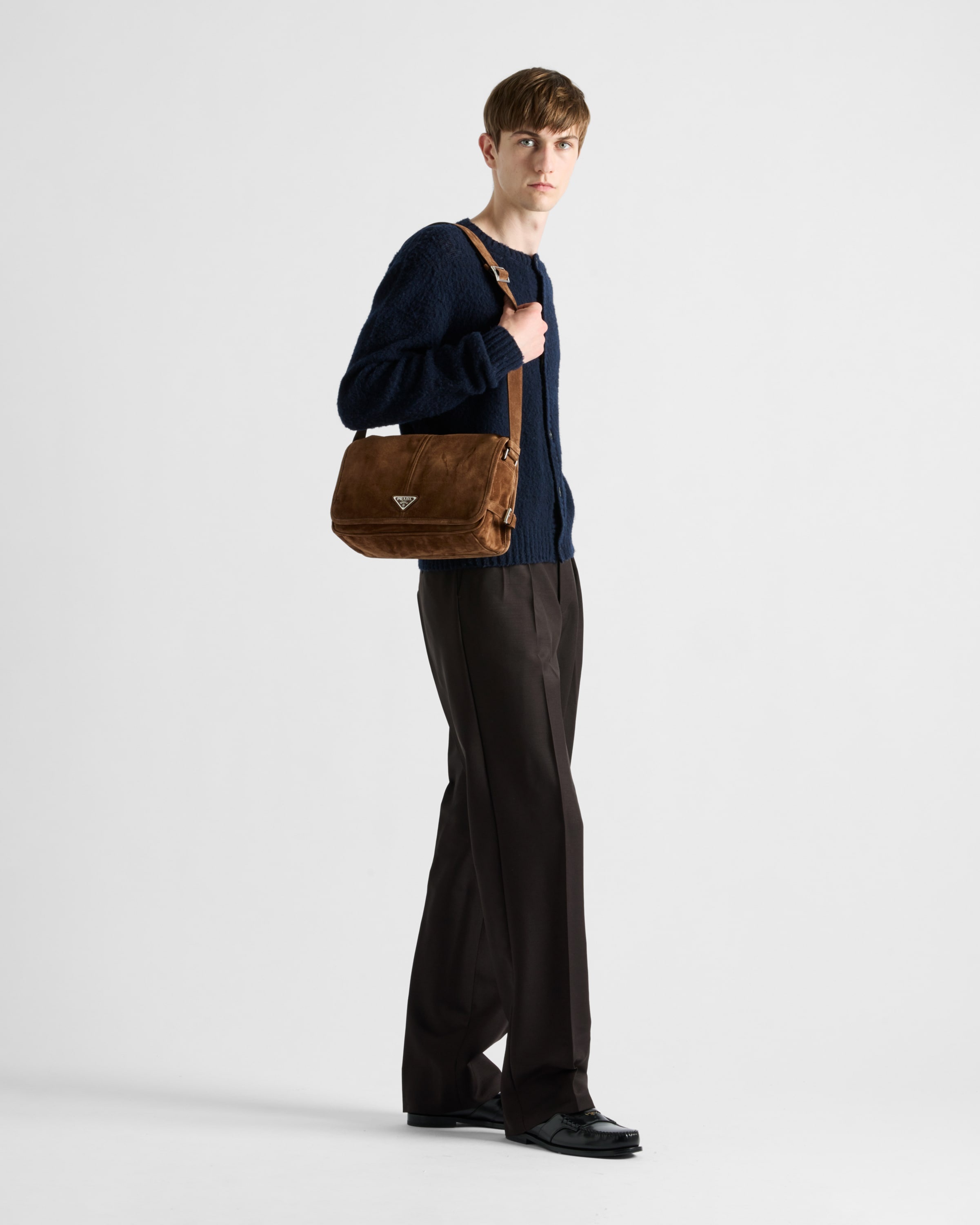 Suede shoulder bag - 2