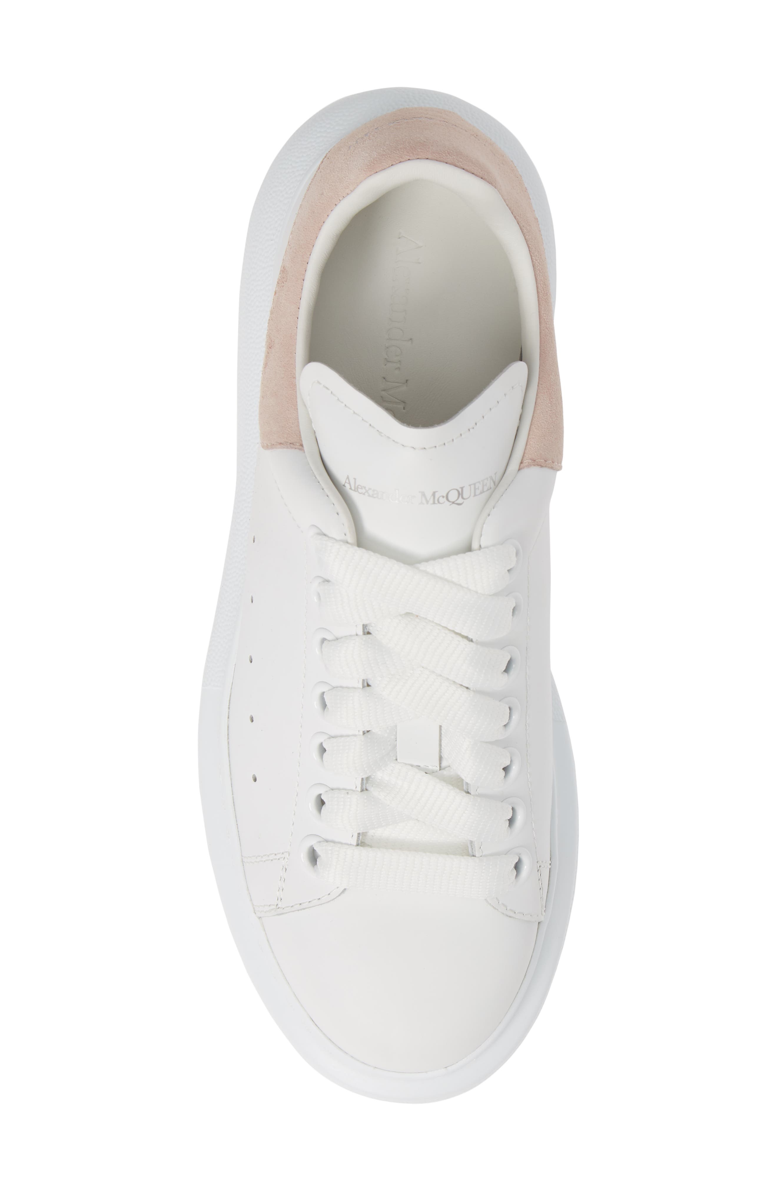 McQueen Oversized Sneaker in White/Patchouli 161 at Nordstrom - 5