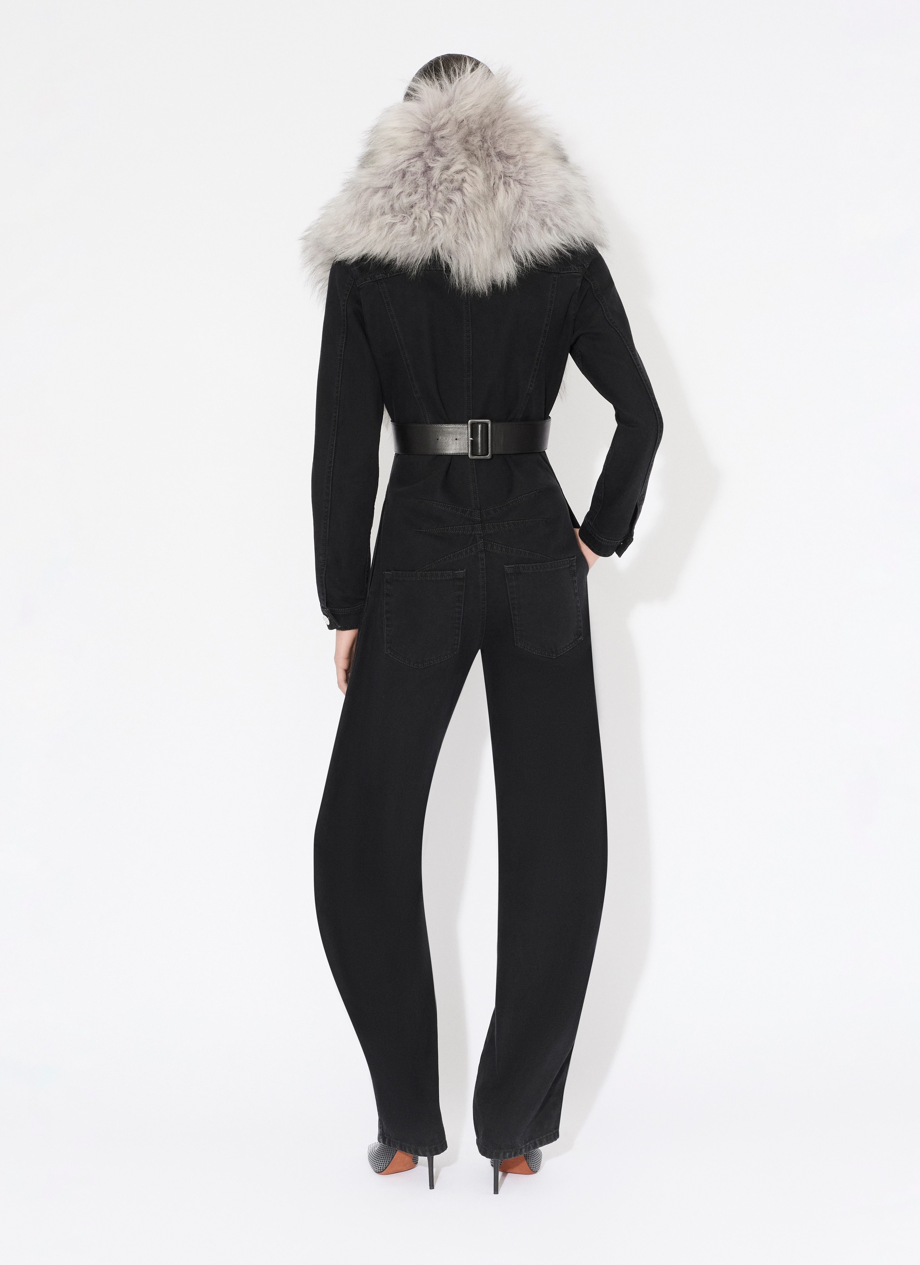 SHEARLING SCARF - 3
