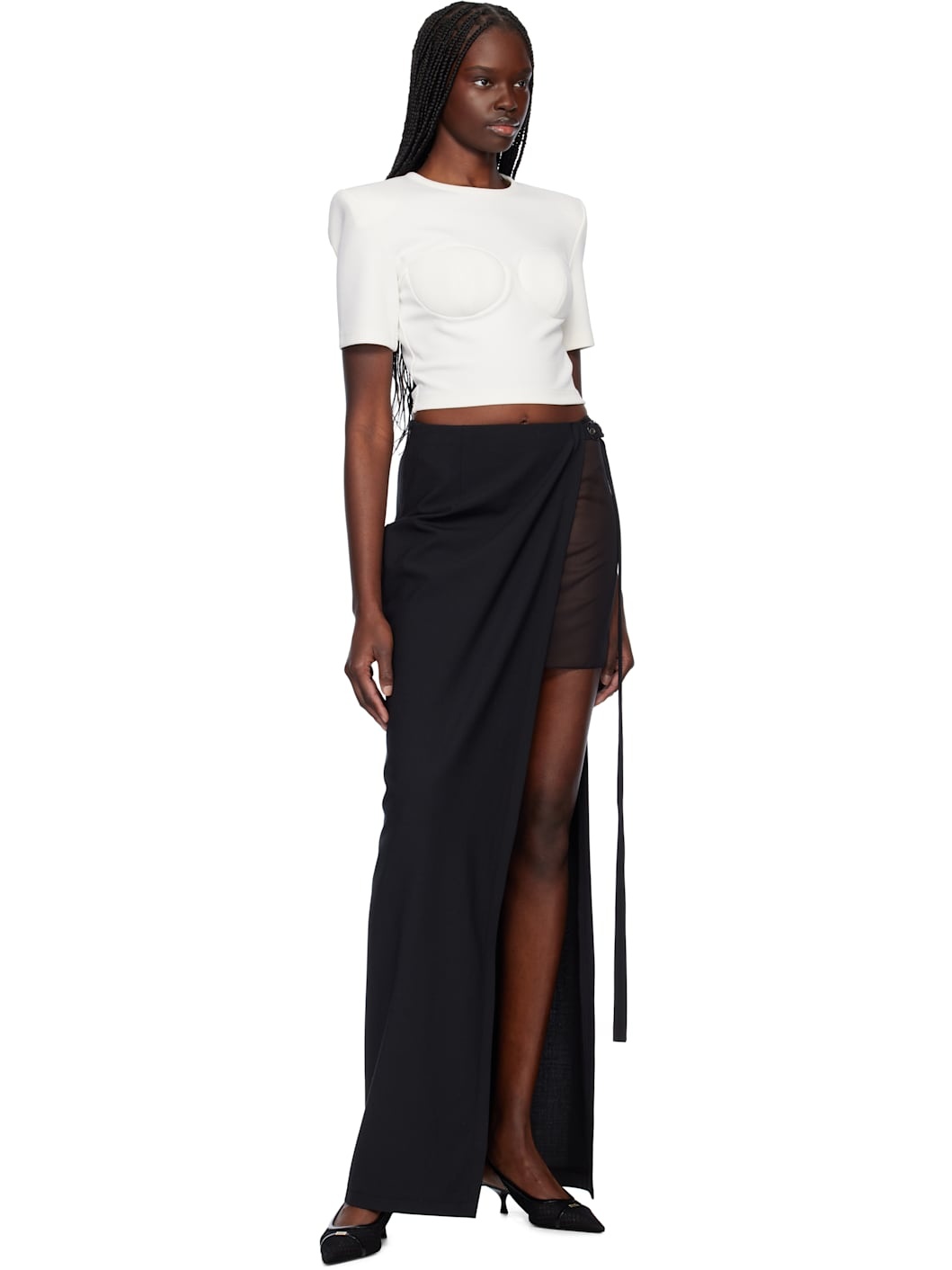 Off-White Beatrice Bustier T-shirt - 4