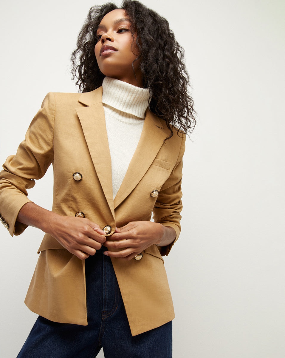 CLIFTON STRETCH-LINEN DICKEY JACKET - 2