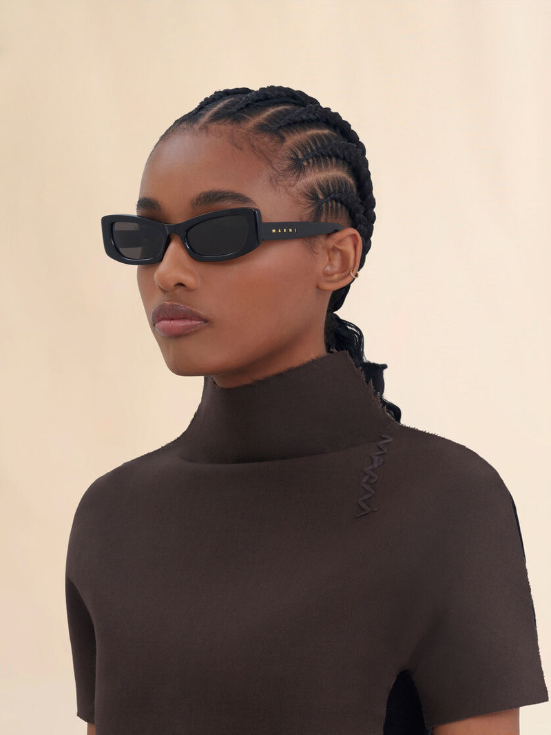 Marni BLACK NYAMI SUNGLASSES outlook