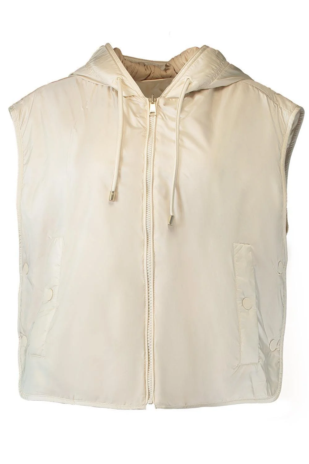 Sleeveless Puffer Jacket - 1