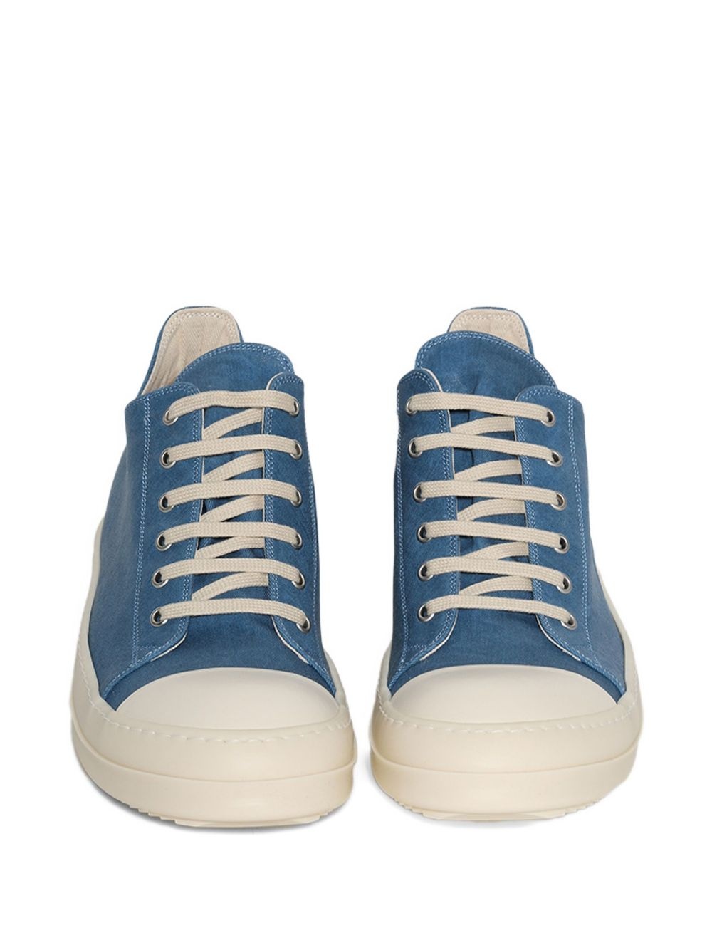 denim hi-top sneakers - 2