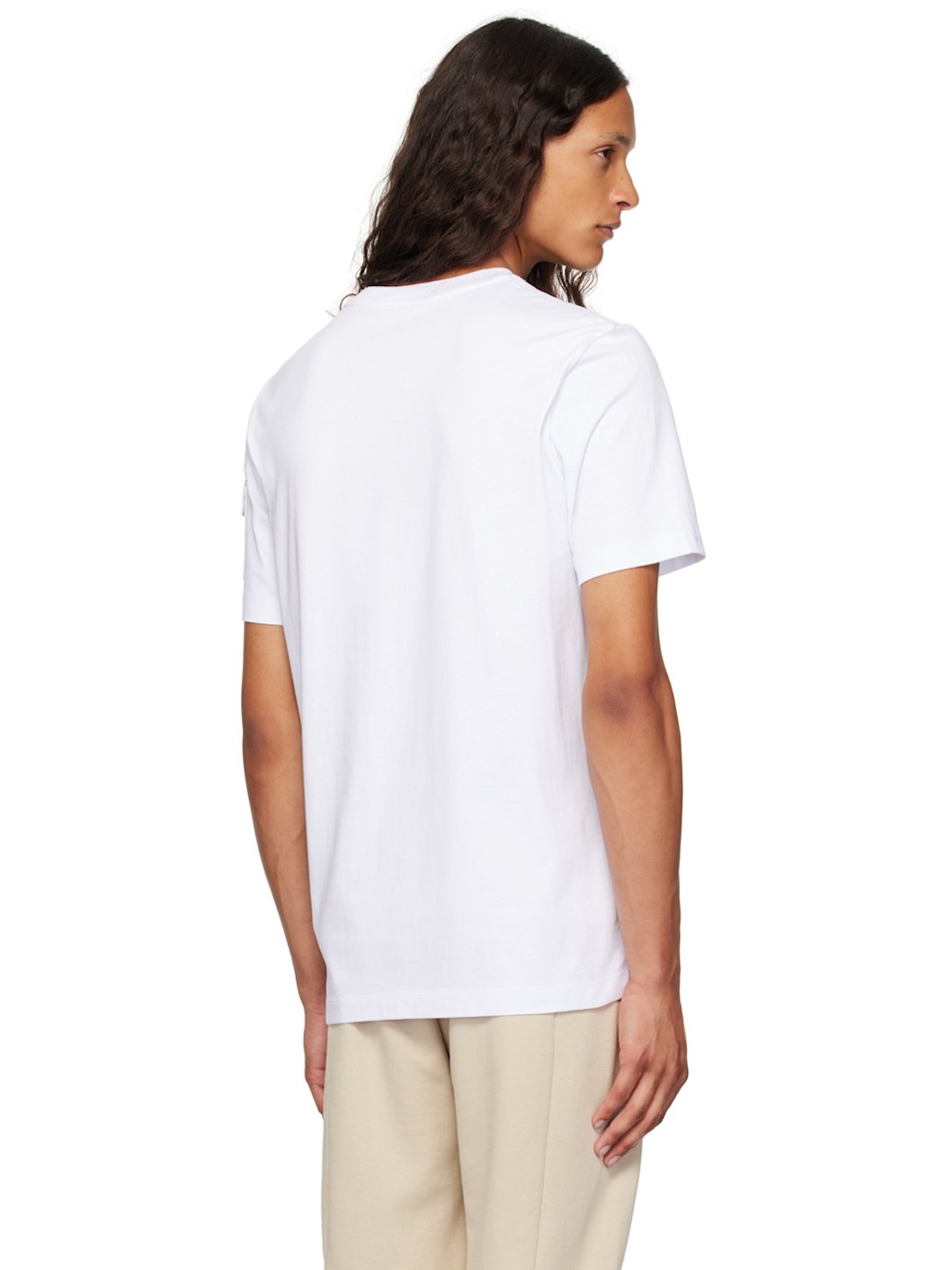 White Pocket T-Shirt - 3