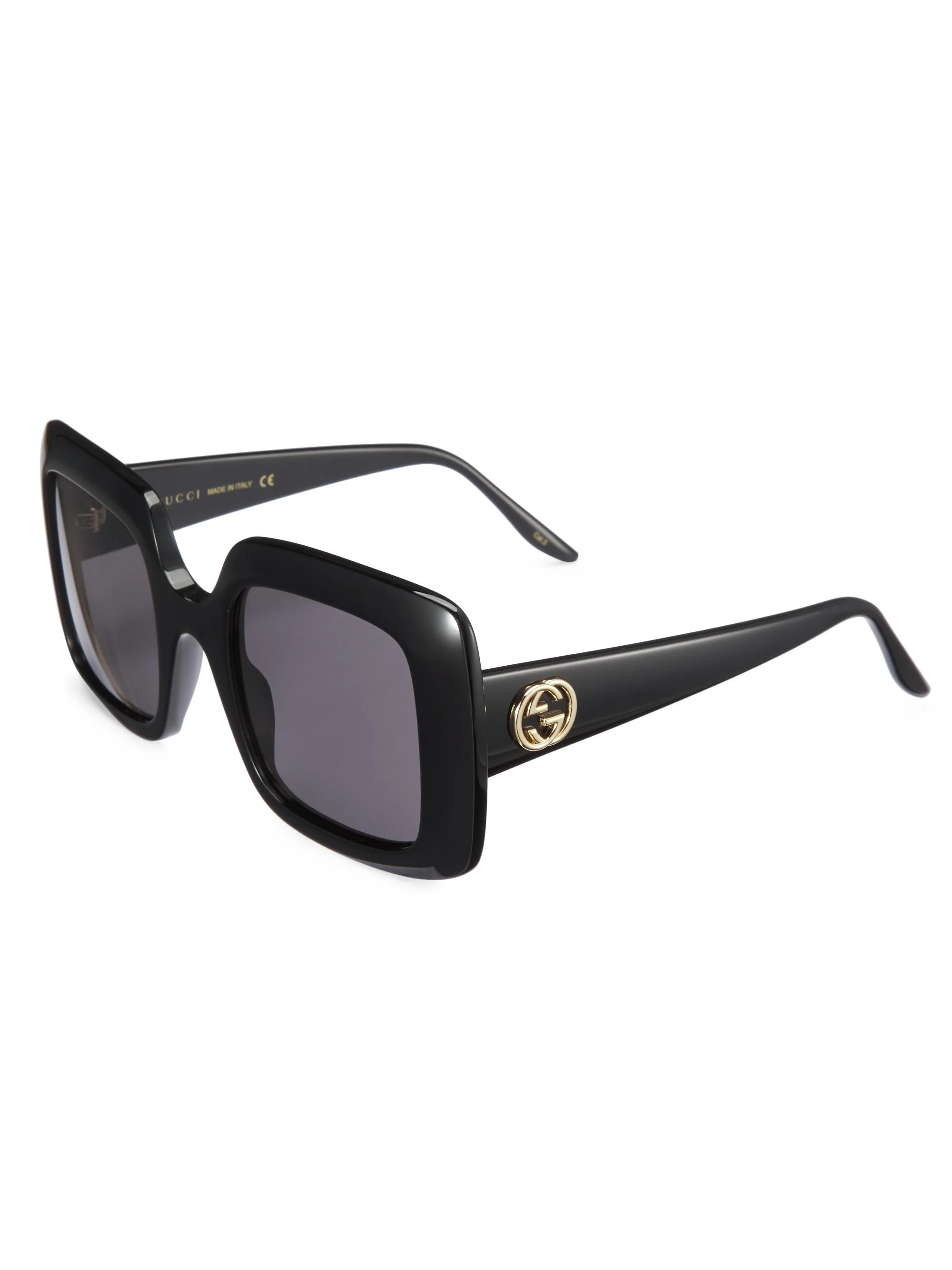 Black Square Sunglasses - 1