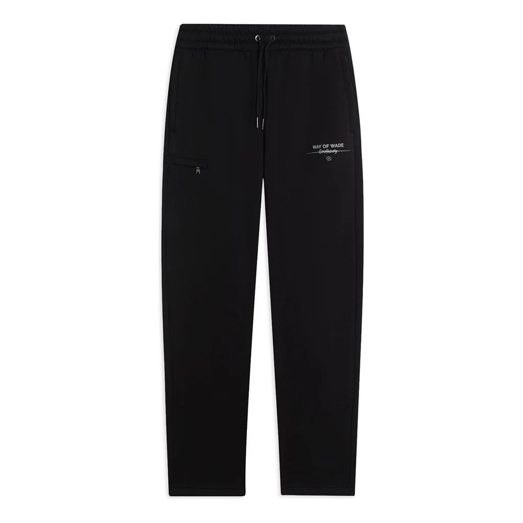 Li-Ning Way of Wade Fleece Straight Pants 'Black' AKLSC25-1 - 1