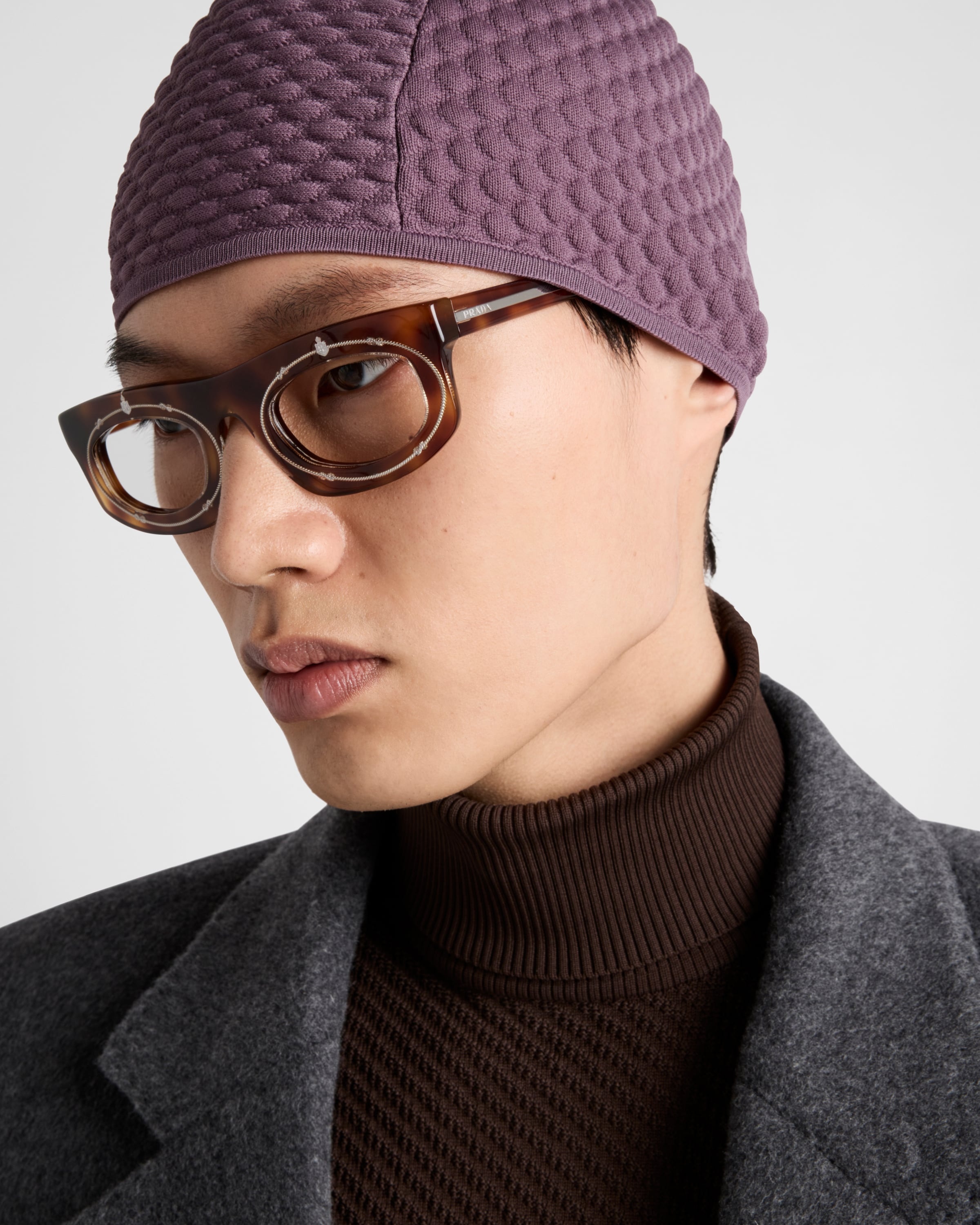 Re-Nylon knit cap - 2