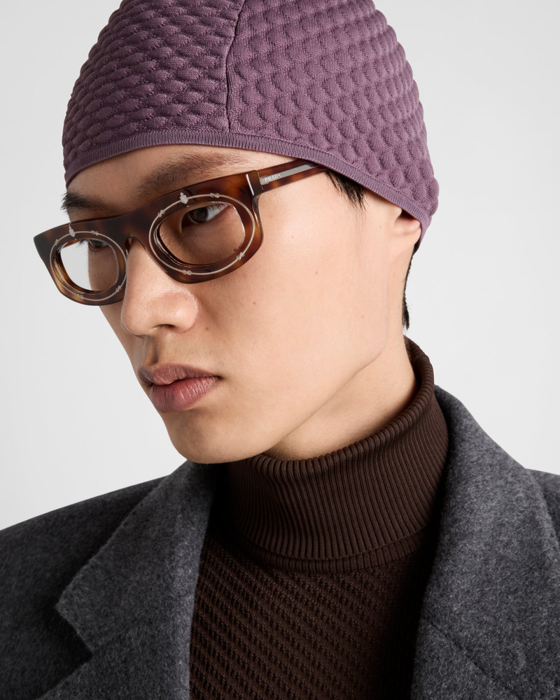 Prada Re-Nylon knit cap outlook