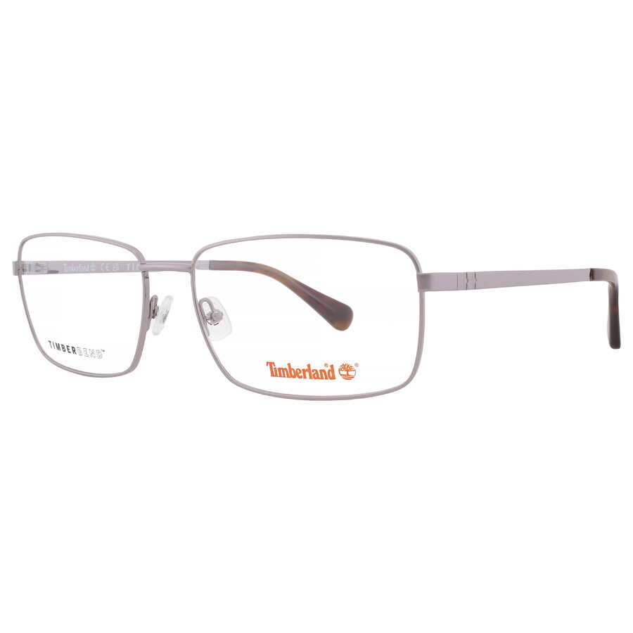 Timberland Demo Rectangular Men's Eyeglasses TB50038 008 64 - 2