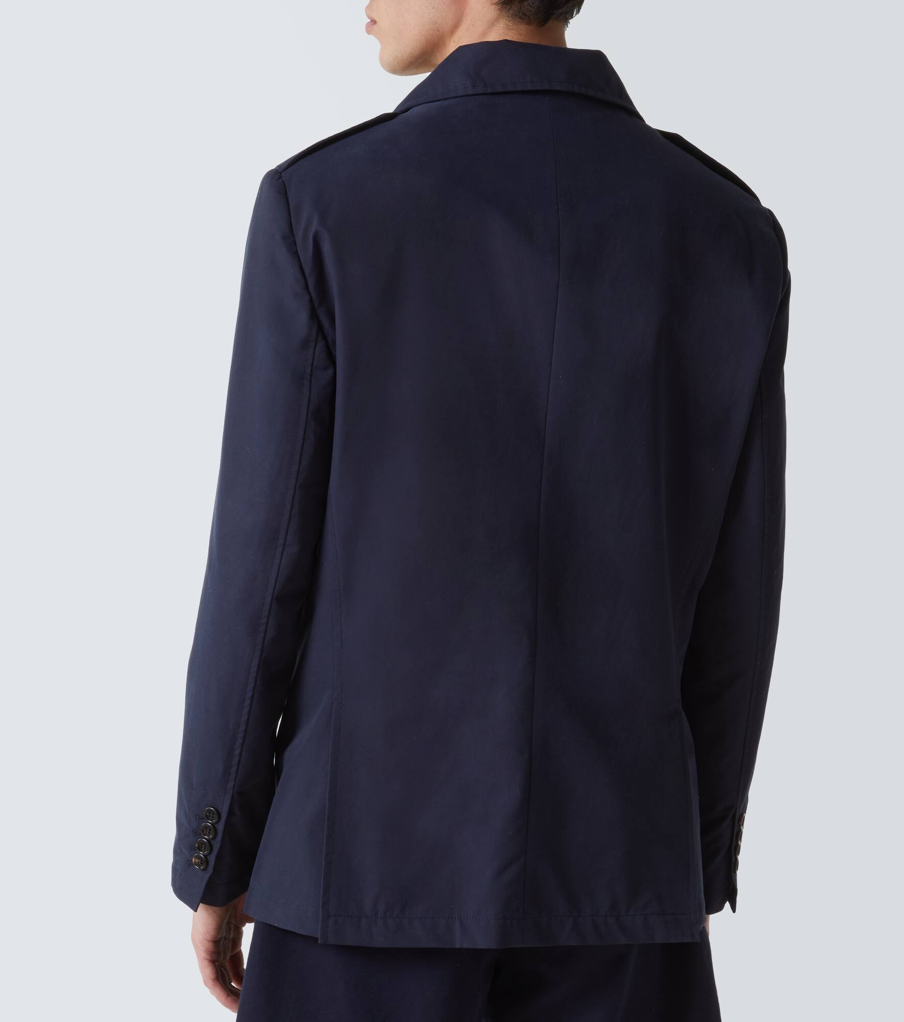 Cotton-blend field jacket - 4