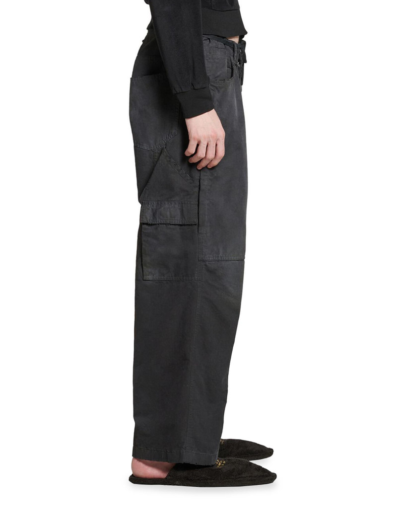 Women's Cropped Skater Pants - Black 5