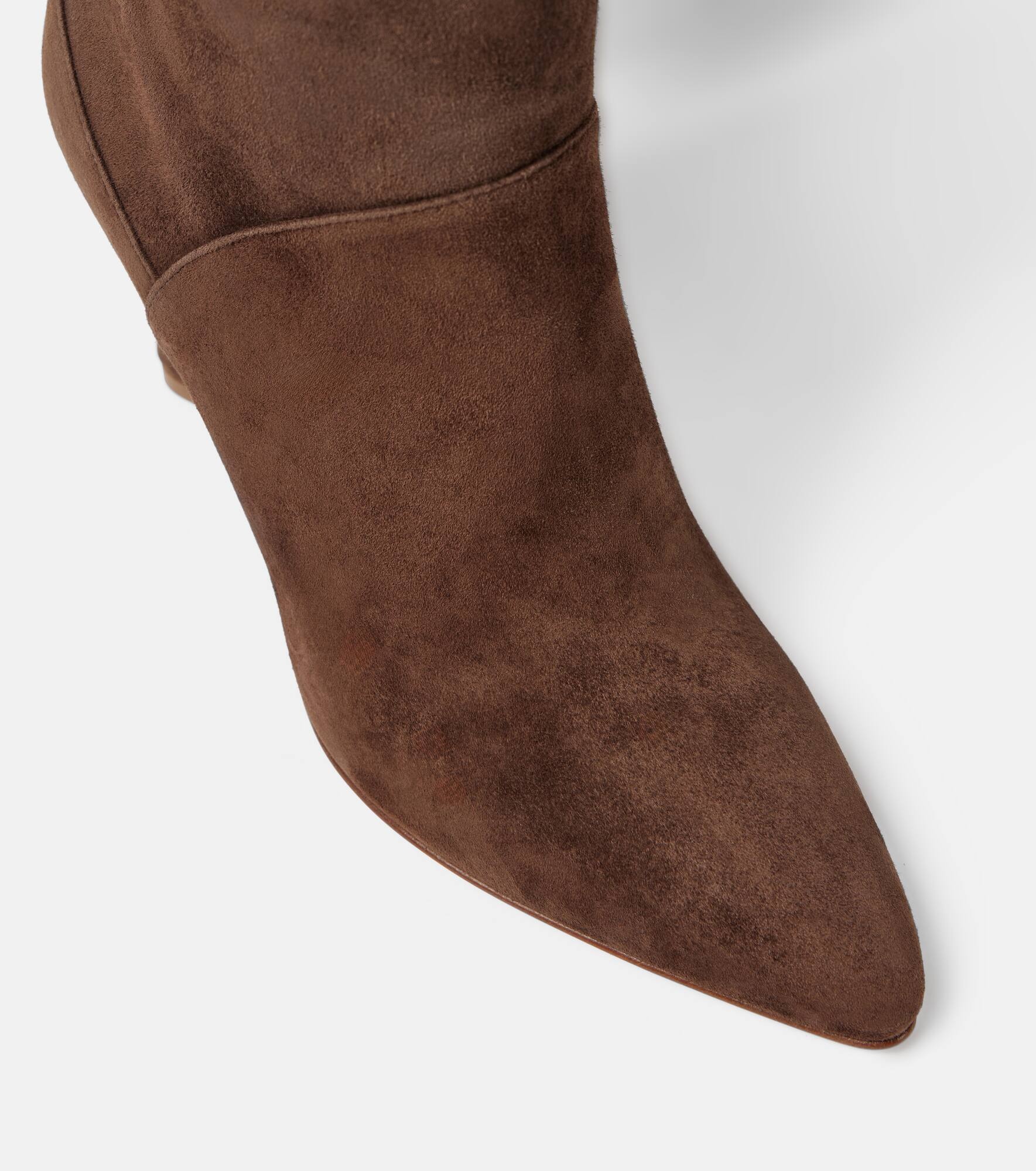 Hana leather over-the-knee boots - 5