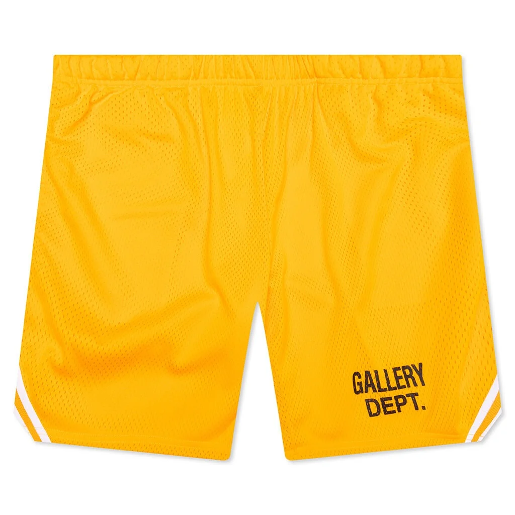 VENICE COURT SHORTS - YELLOW - 1