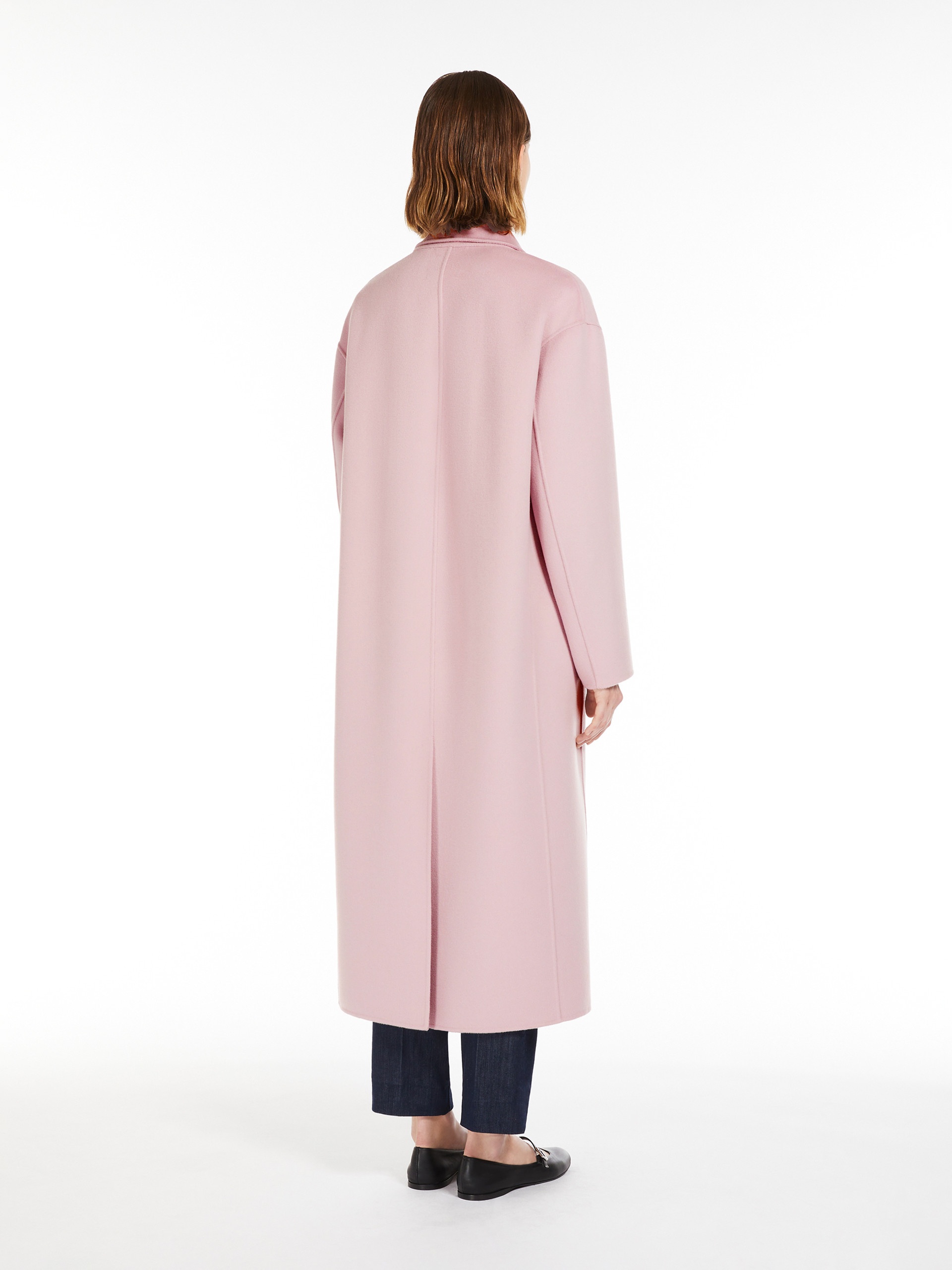 S Max Mara FAVOLA Long wool coat | REVERSIBLE