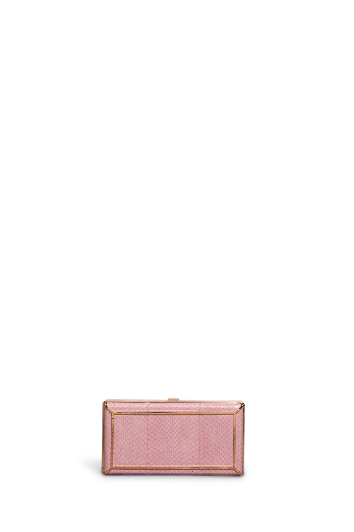 Callas Clutch in Pink Snakeskin - 1