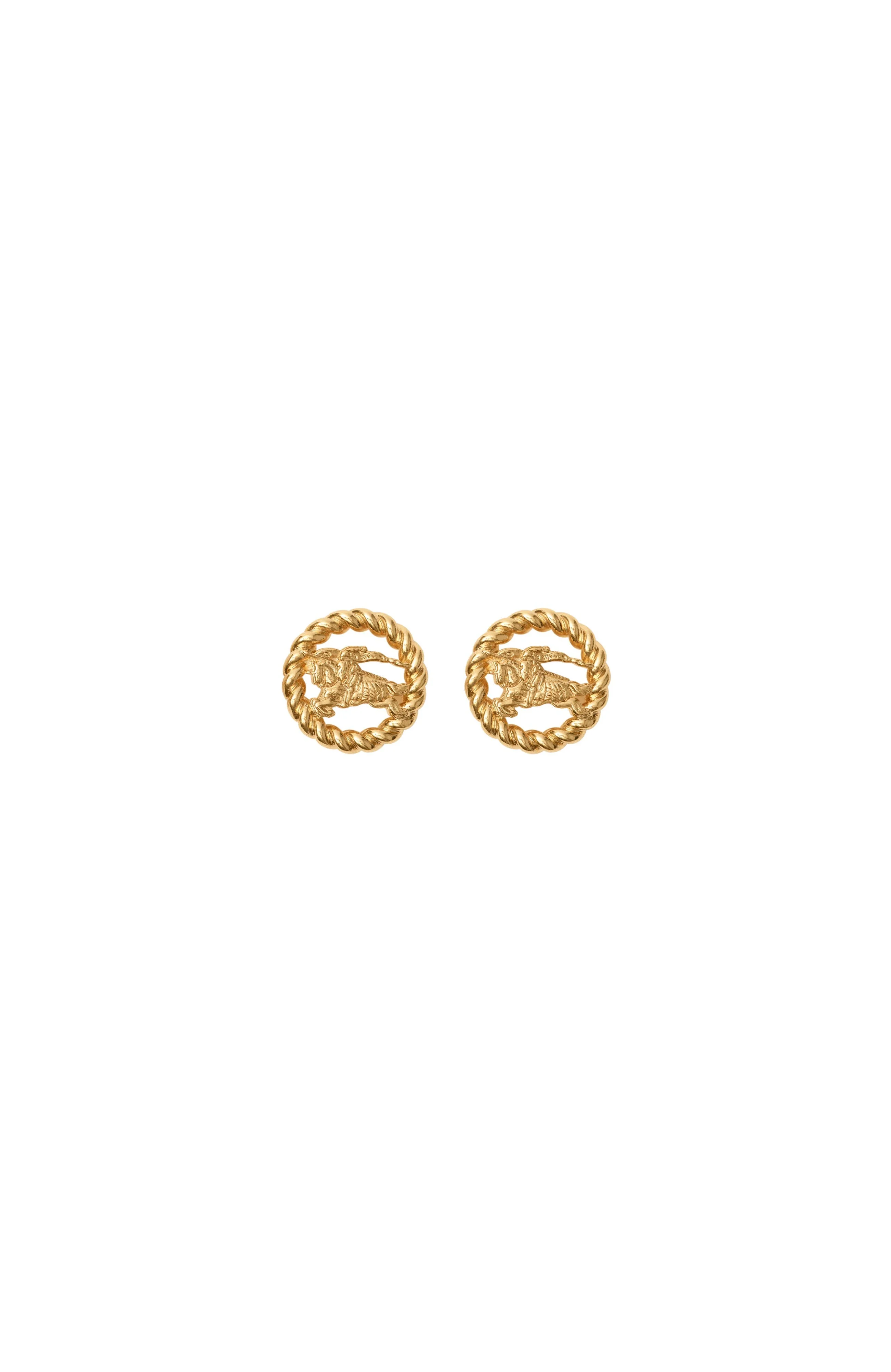 burberry EKD Stud Earrings in Gold at Nordstrom - 1