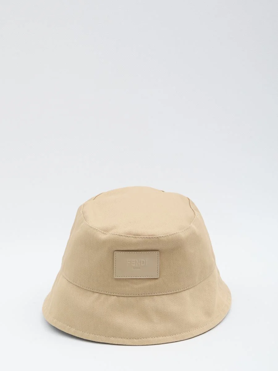 Fendi Beige Bucket Hat - 1