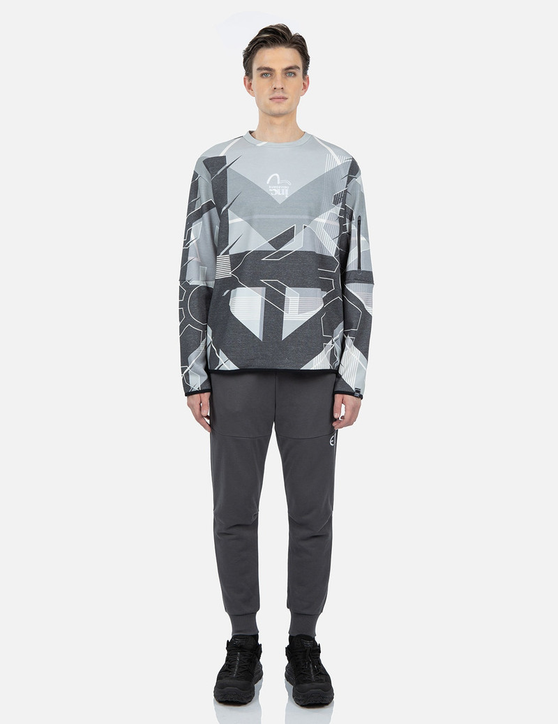 Kamon Camo Print Sweatshirt 5