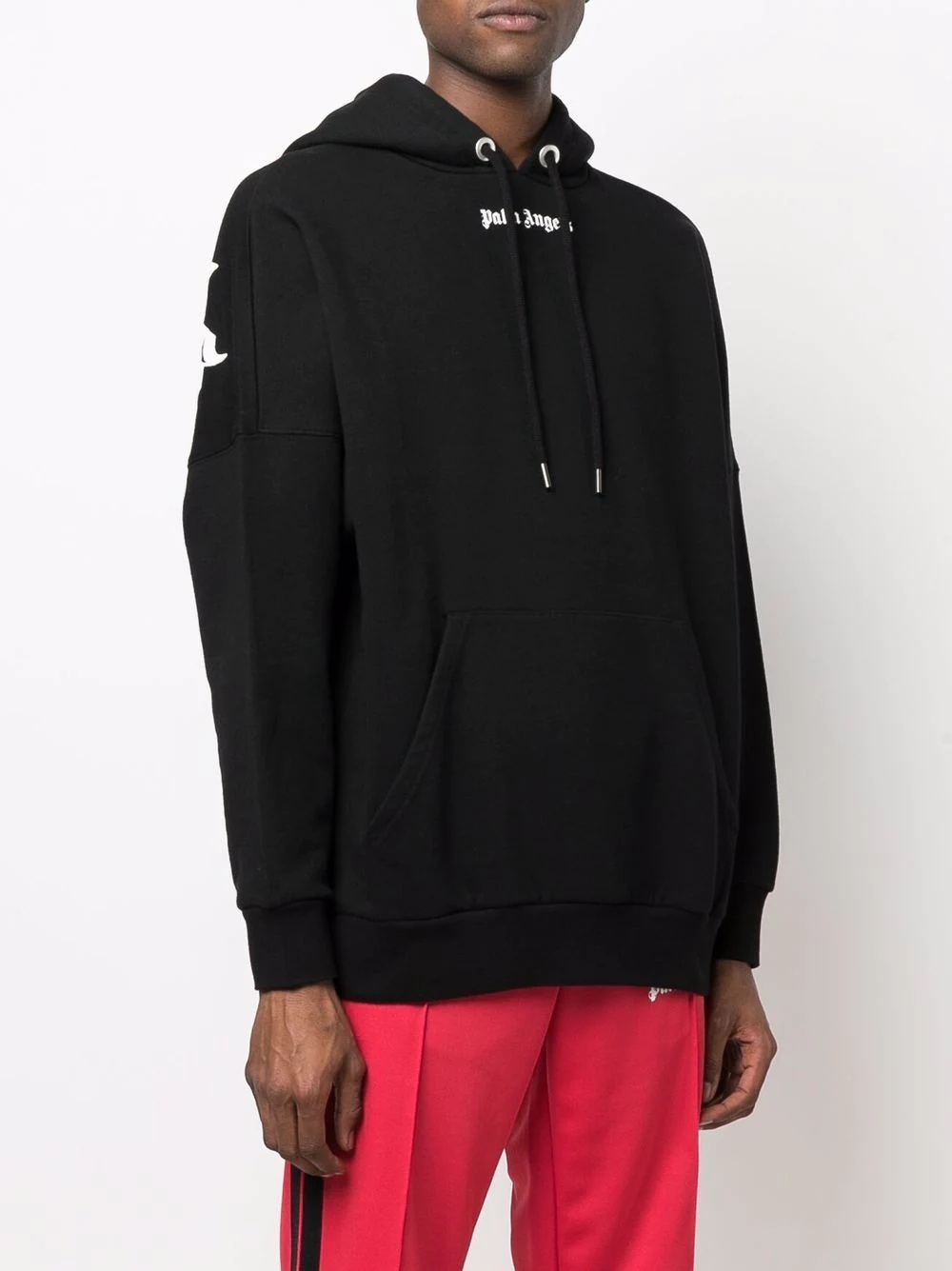 logo-print hoodie - 3