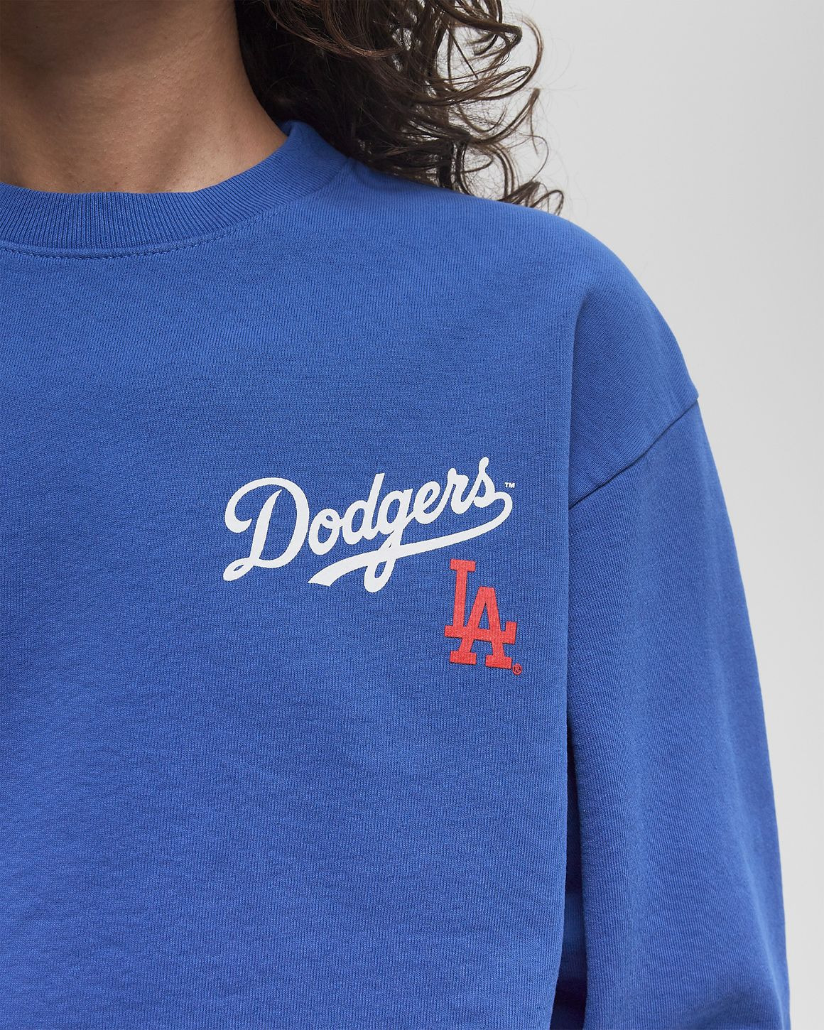 Dodgers Serif Crewneck - 3