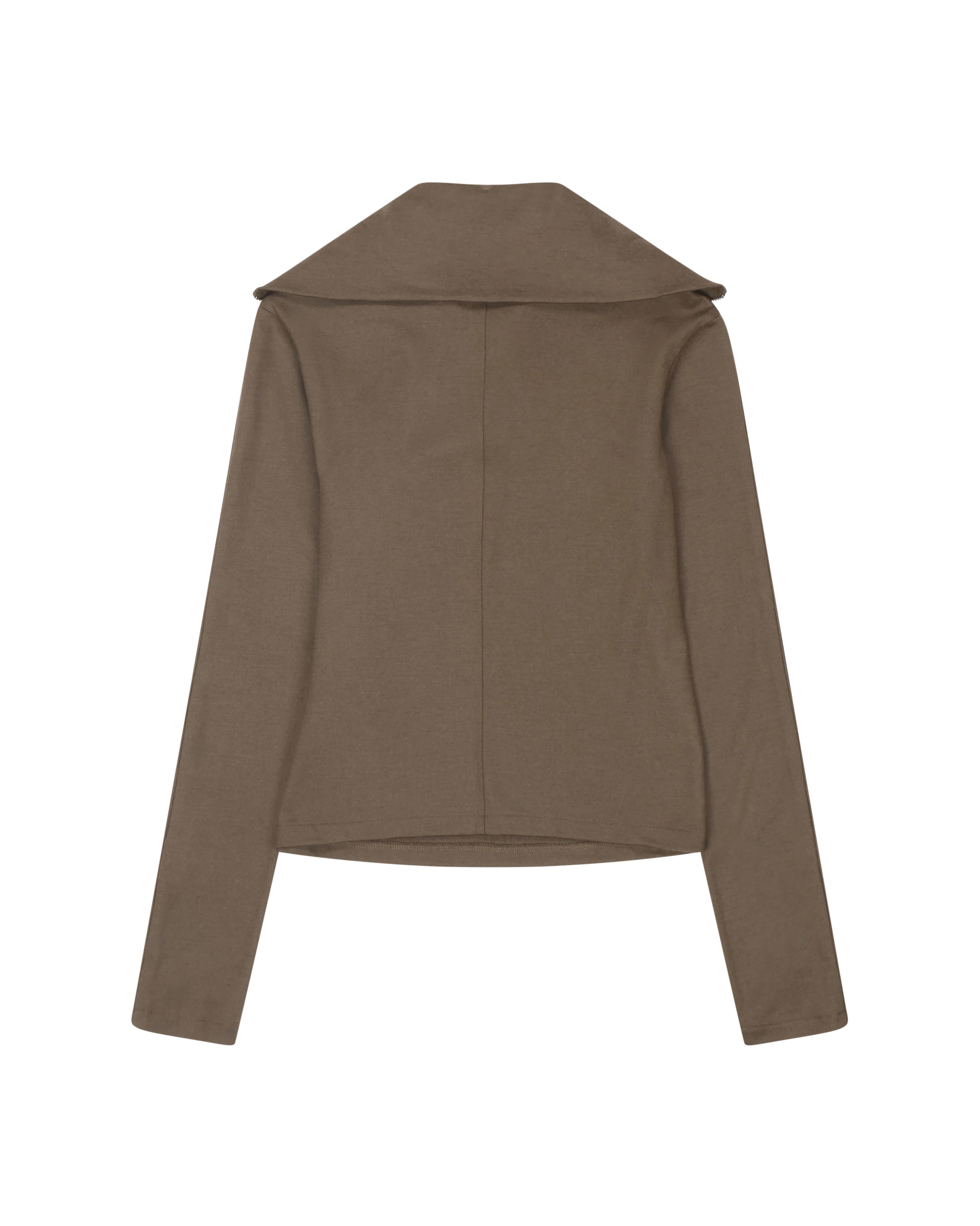 APEX WOOL TOP COFFEE - 2
