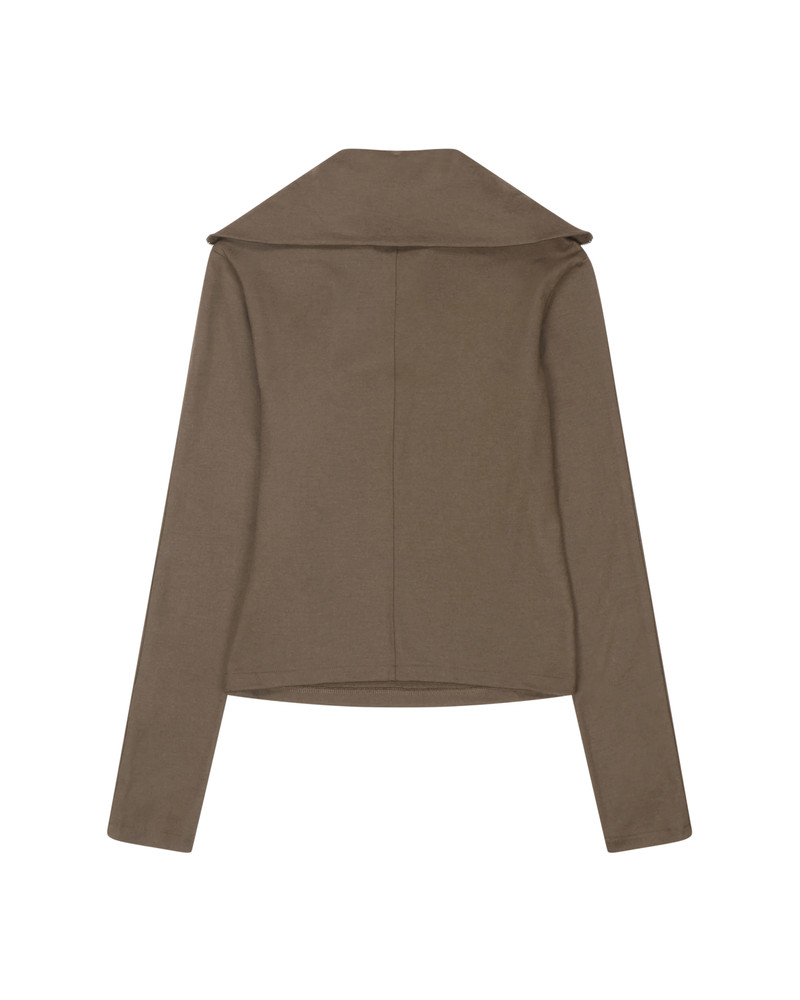 entire studios APEX WOOL TOP COFFEE outlook