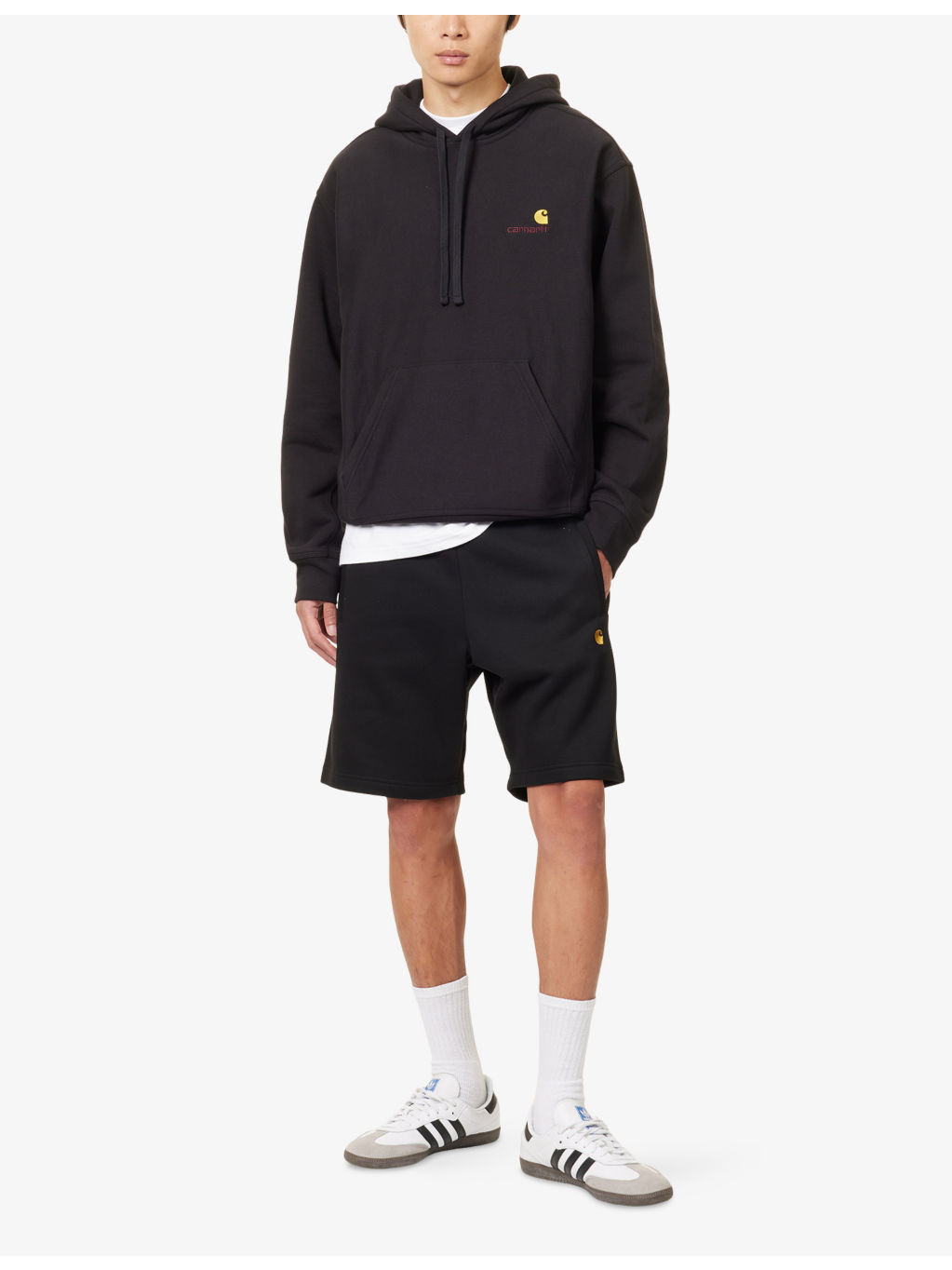 American Script Zip-Up Cotton-Blend Hoody - 2