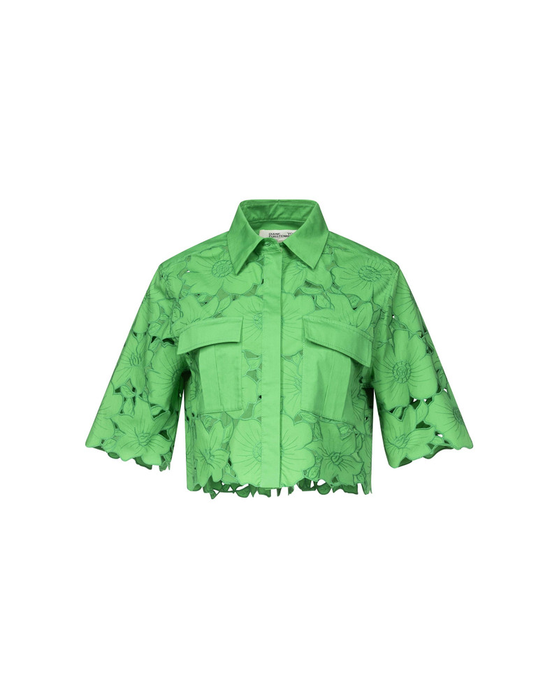 Joan Cotton Poplin Top 1