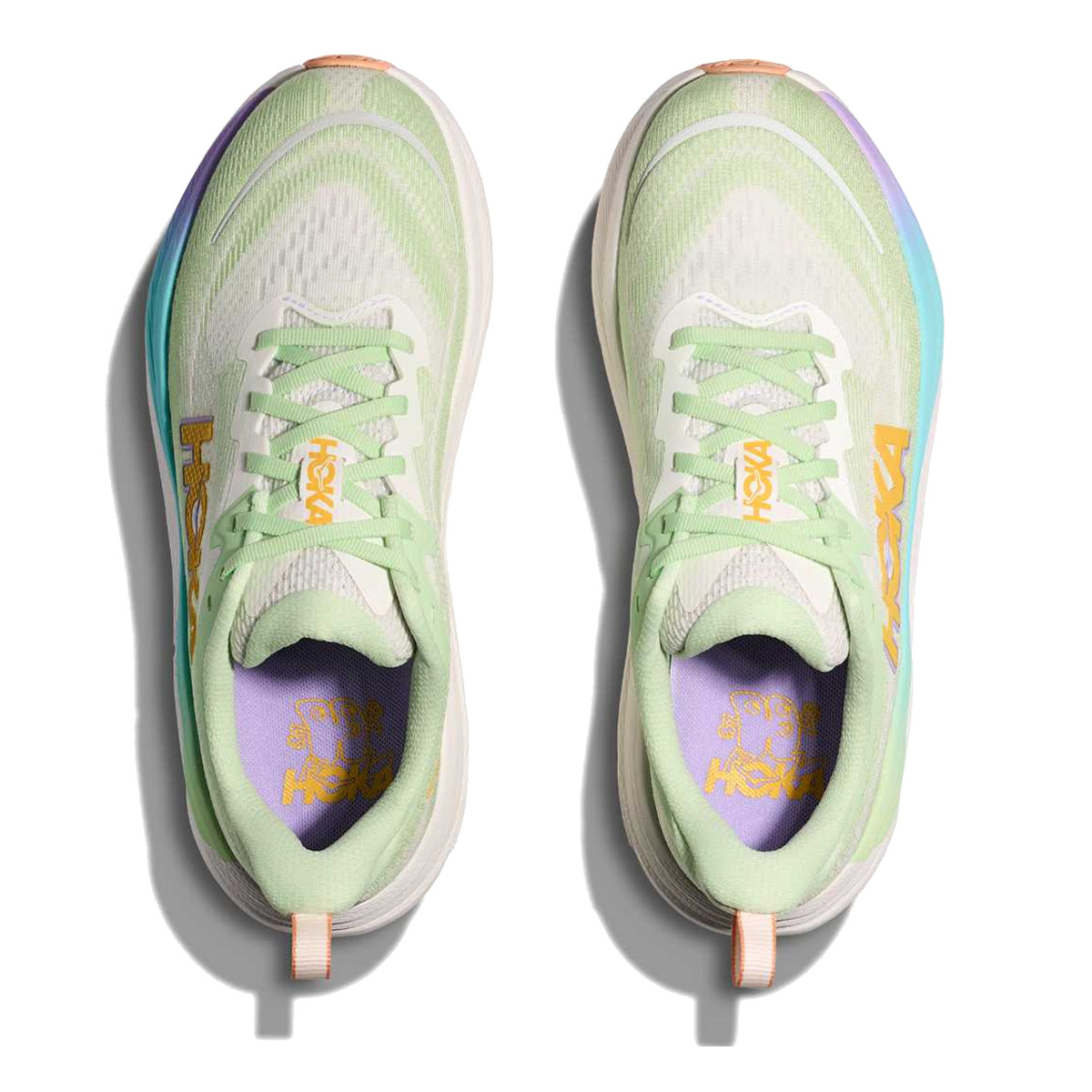 Hoka Skyflow - Luna Moth - White - 3