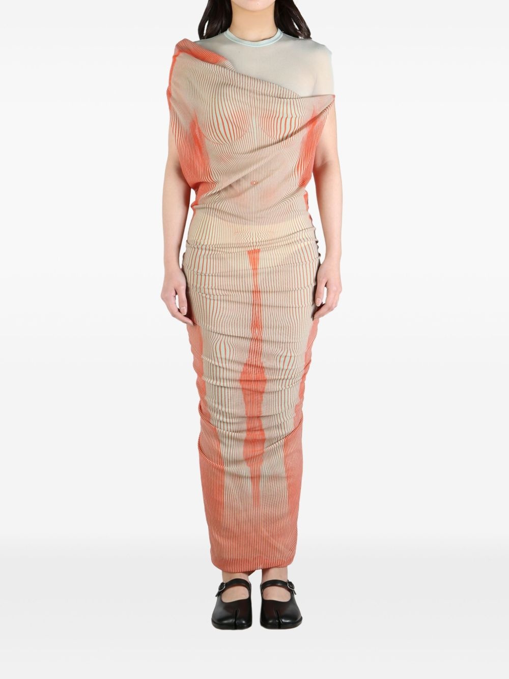 Draped Body Morphing dress - 1