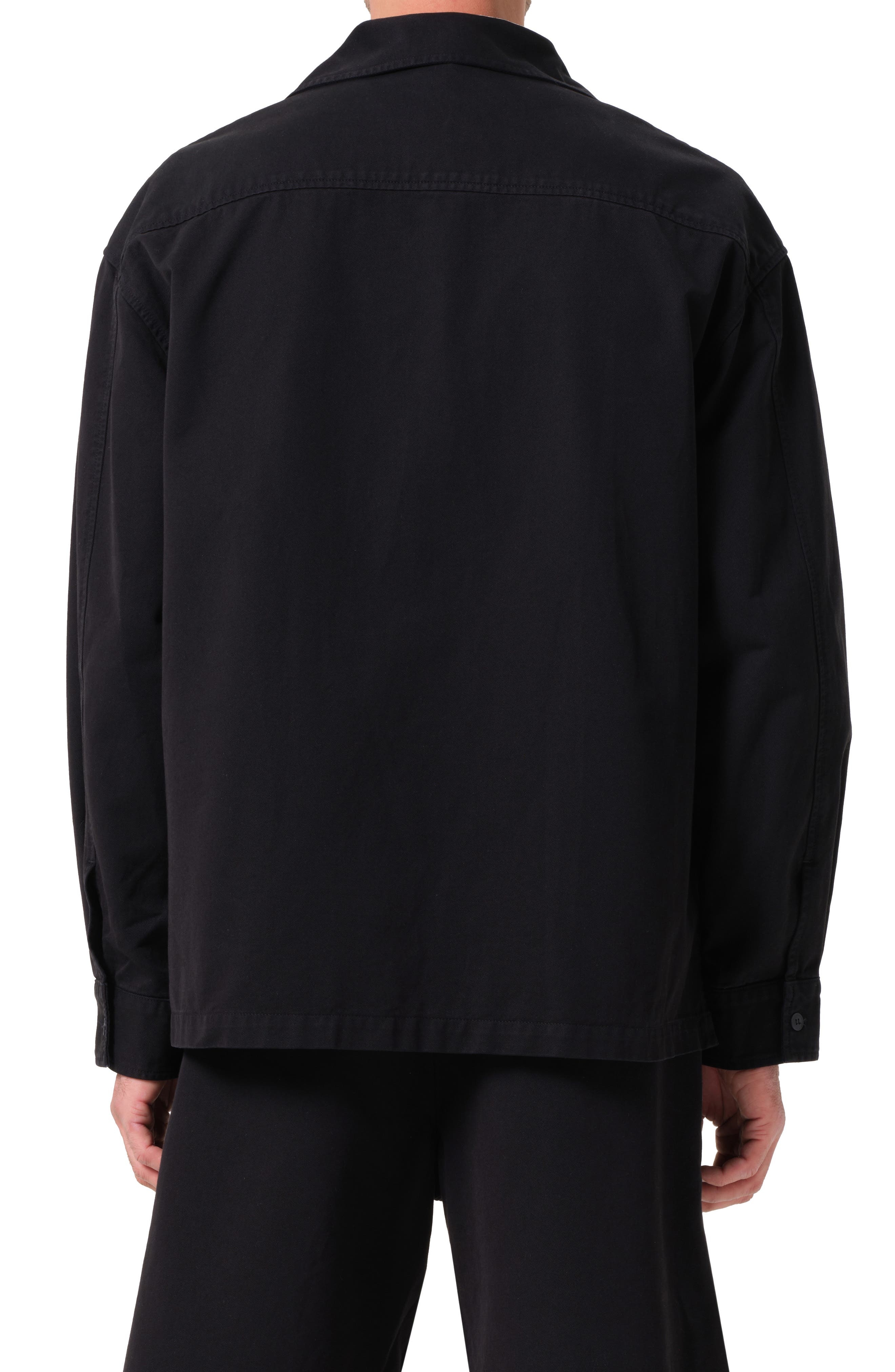 AGOLDE Rhode Overshirt in Black at Nordstrom - 2