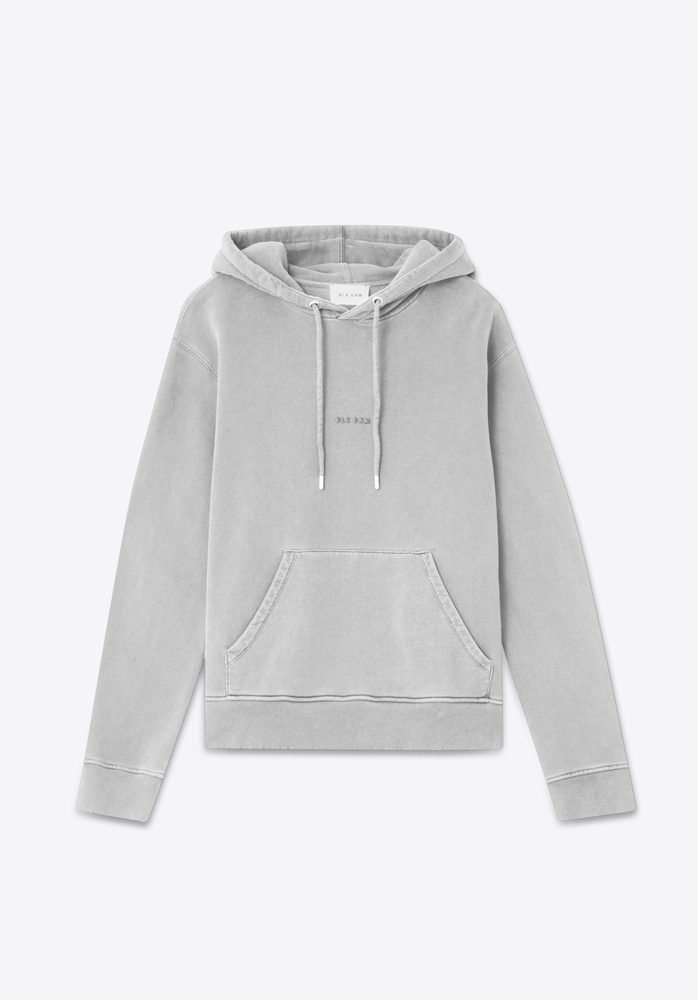 SWEATER HOODIE 01 CHALK GREY - 2
