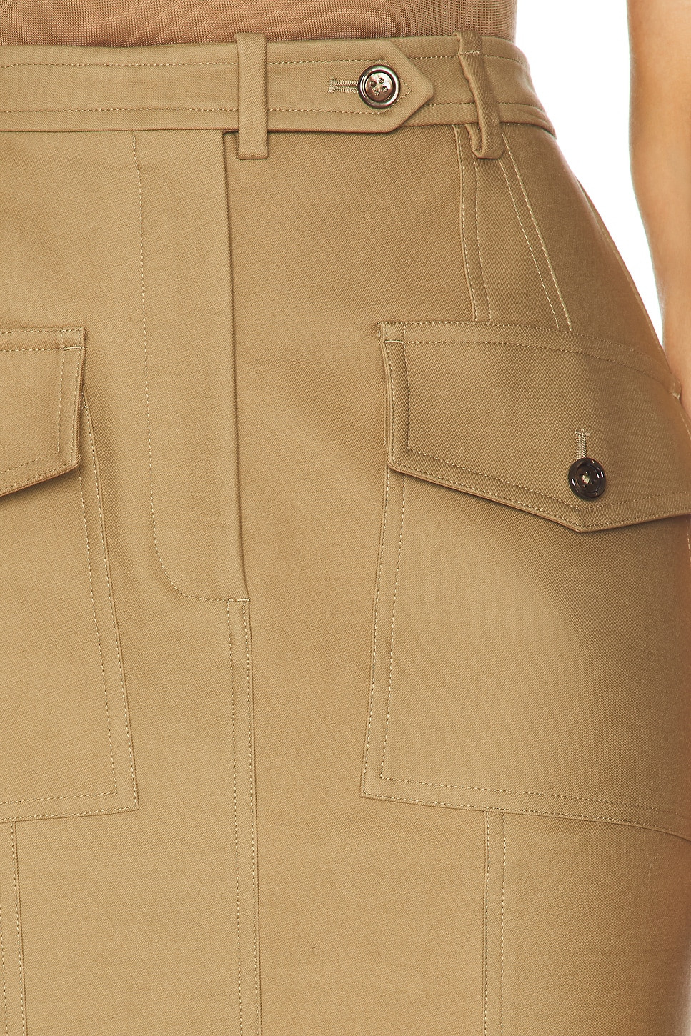 Cargo Above The Knee Skirt - 6