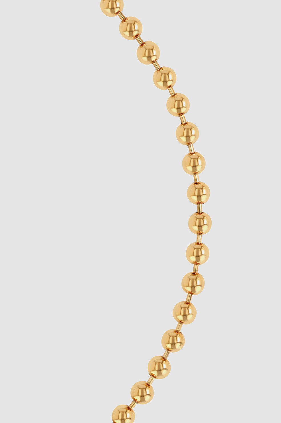 Beaded Necklace - 14k Gold - 3