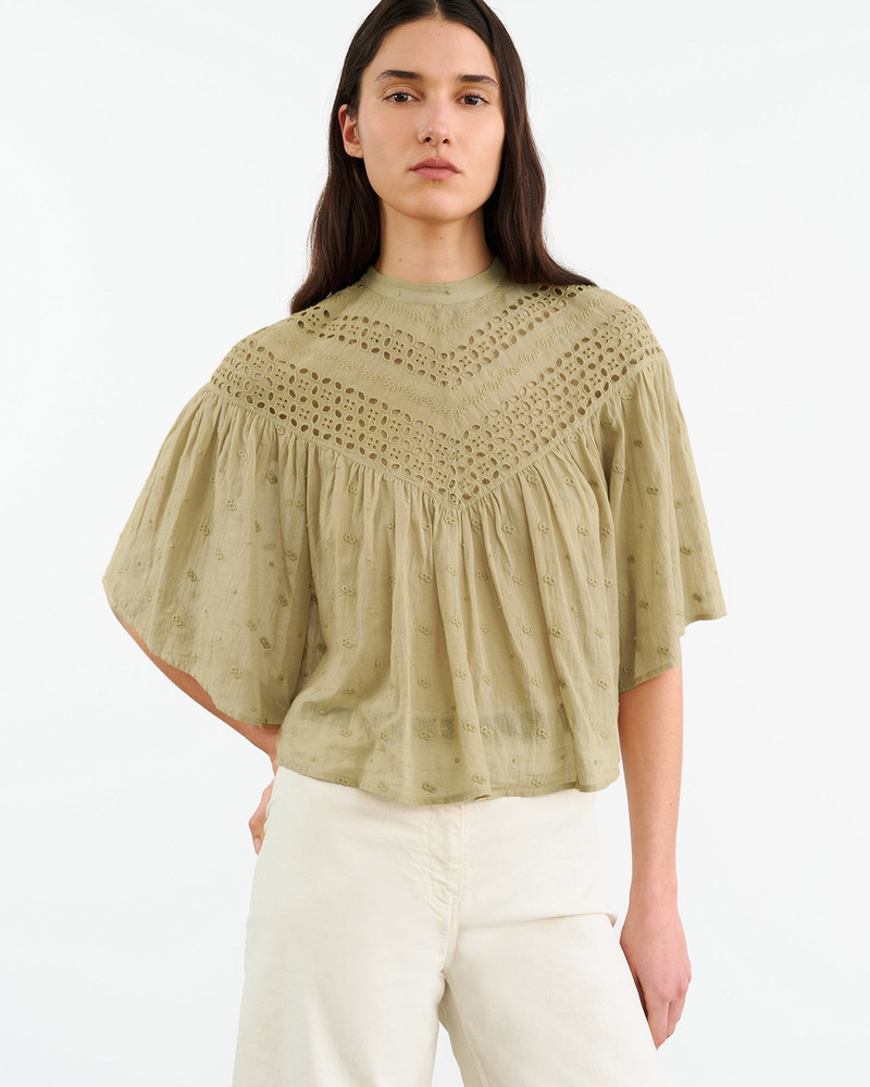 NILI LOTAN MIKKI BLOUSE outlook